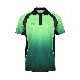 OEM Hot Sales Custom Logo Knitted Uniform 100 Polyester Cotton Spandex Turquoise Golf Polo Shirt High Quality for Men manufacturer