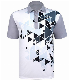 OEM Top Quality 100% Polyester Men T-Shirt Sublimated Polo Shirt with Full Page Logo manufacturer