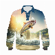 Fashionable Fishing Polo Shirts Custom Made Fishing Jersey / Polyester Polo Shirt for Kids Fishing Jersey manufacturer