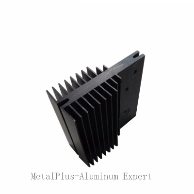 Light Bronze Anodized Aluminum Extrusion Heat Sink Profilessmooth for Automotive Heat Dissipation