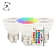 Export Smart LED Spotlight Holiday Decor Colorful Lighting IR Remote Control Dimming E27 GU10 Aluminum LED Spotlight manufacturer