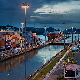 Factoy 15m 20m 25m 30m Court Airport Sea Port Warehouse High Mast Light Pole Outdoor Projects manufacturer