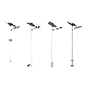 High Quality Factory Price Top Battery 6m Pole 30W Outdoor Solar Street Light ISO9001 manufacturer