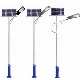 CE RoHS Certified High Power 30W 40W 60W 70W 80W 100W 120W Luminaire LED Solar Street Light Outdoor Lighting with HDG Pole manufacturer