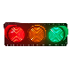 Factory Price 200 mm Size Red Yellow Green Ball LED Traffic Signal Light manufacturer