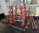China Factory Weight Lifting Barbell Bar Fitness Equipment Straight/Curl Captain America PU manufacturer