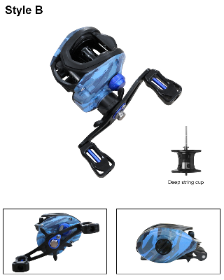 Customized Colorful Cheap Hot Sell Baitcasting Fishing Reels